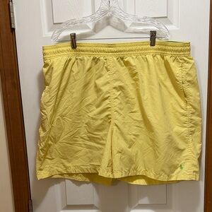 Polo by Ralph Lauren Yellow Swim Trunks